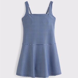 Abercrombie & Fitch Blue Gingham Dress